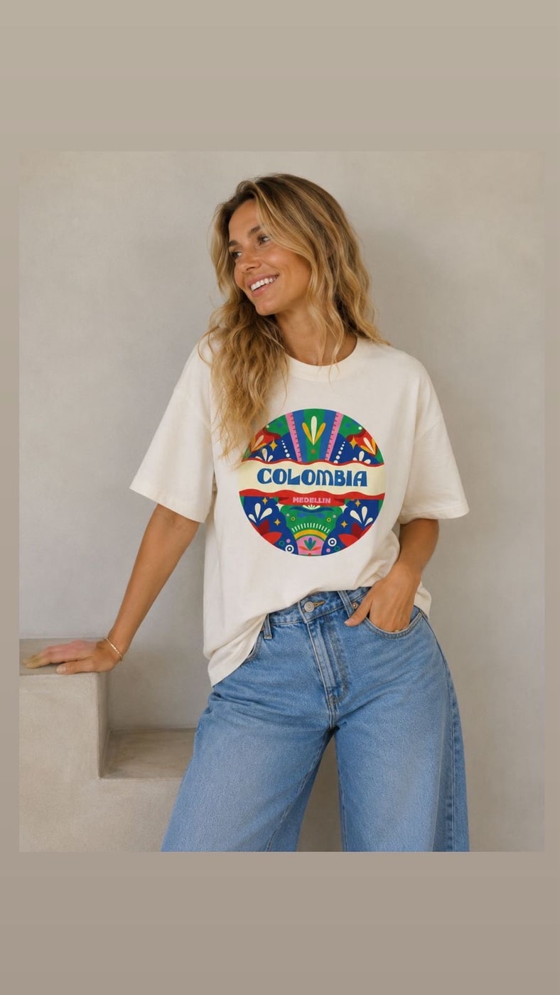Camiseta Colombia Medellín